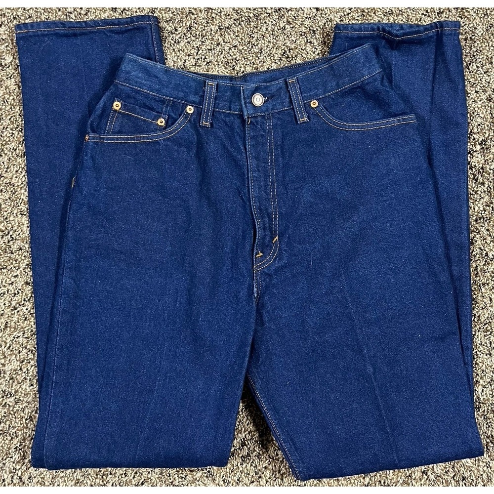 Vintage 80's Women's Levi's 26505-0214 Blue Denim Jeans Sz 15 28x34 Made In USA